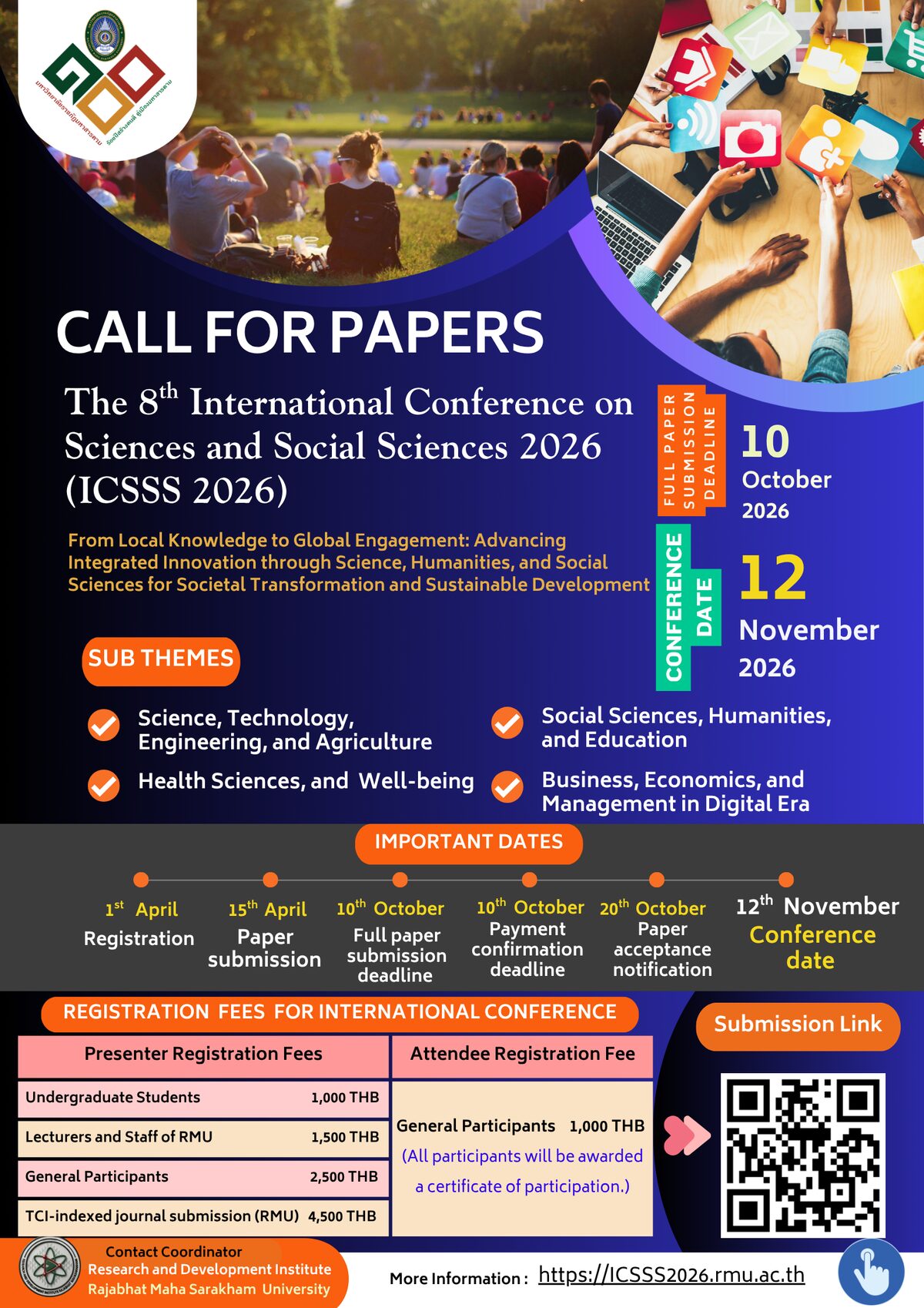ICSSS 2026 Call for Papers